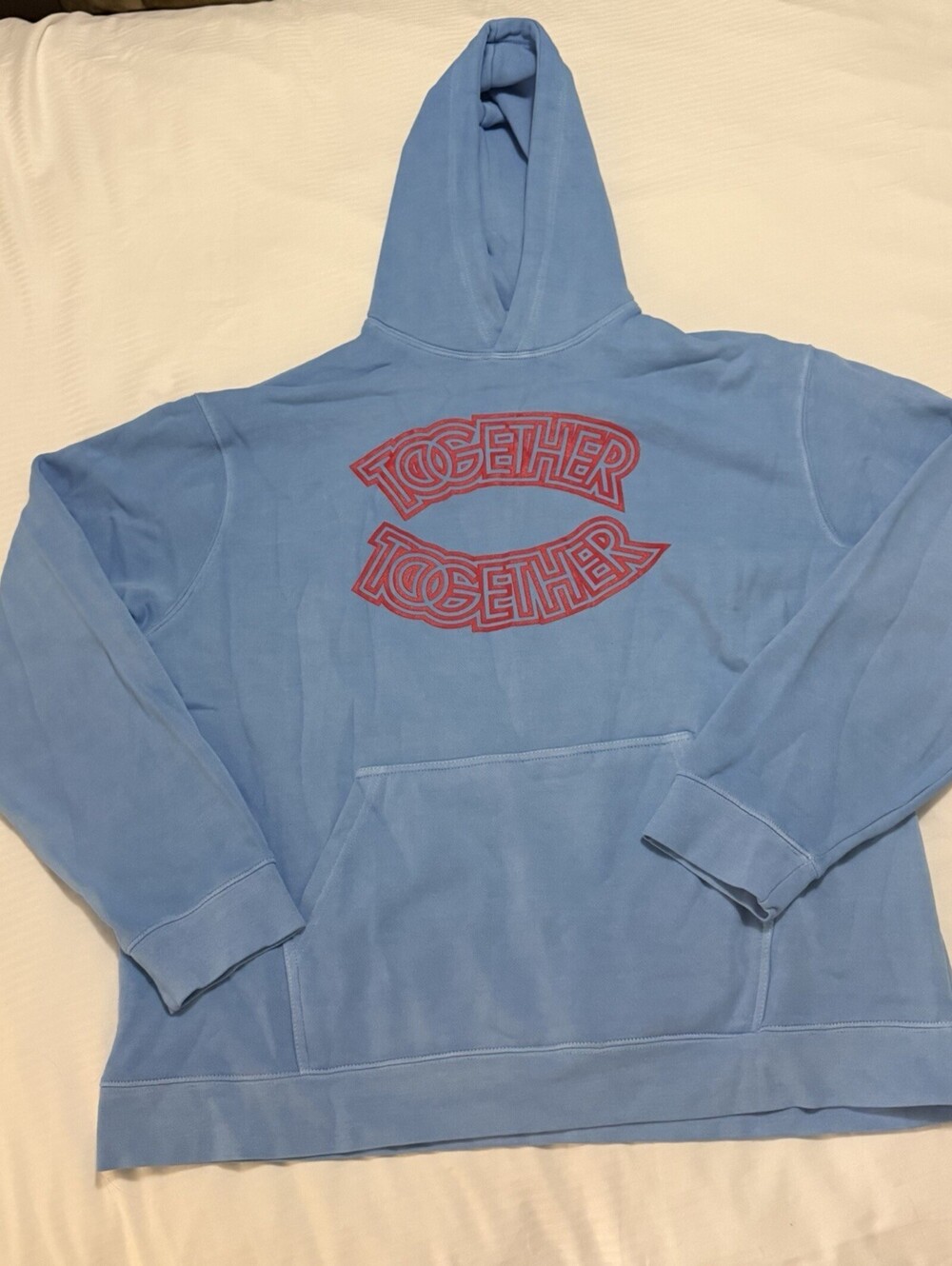 Harry Styles Merch Together Together Tour Hoodie Size L NYC MSG